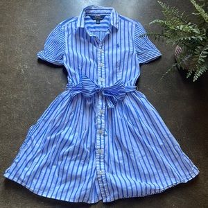 Size 8 stripped dress